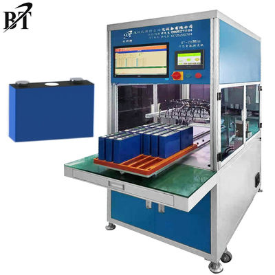 Mesin Pembuat Baterai Lithium Pneumatik Mesin Uji Sel Prism 1.2KW